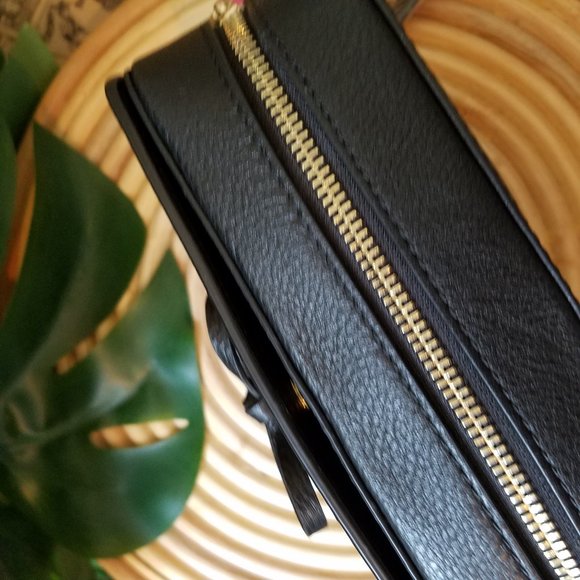 Kate Spade Hayes Camera Bag Crossbody Black Warm - Picture 2 of 8